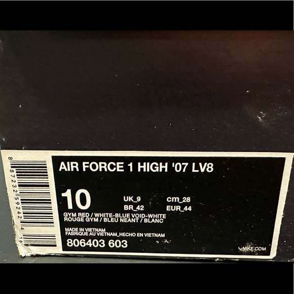 Men’s Air Force 1 High ‘07 LV8